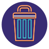 Trash icon