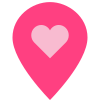 Lugar romantico icon