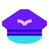 空军飞行员帽子 icon