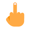 Mittelfinger-Hauttyp-3 icon