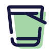 Cubo de agua icon