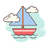 Segelboot icon