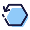 Hexagon Reload icon