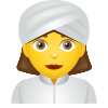 Woman Wearing Turban icon