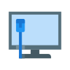 Conexión de red por cable icon