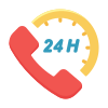 24/7 Customer Support icon