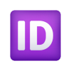 id 按钮表情符号 icon