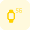 Fifth generation cellular version of smartwatch series icon