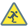 obstáculo a nivel del piso icon