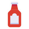 bottiglia di salsa icon