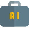 Engineering careers in artificial intelligence and machine learning program icon