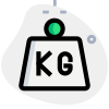 Kilogram is the base unit of mass in the metric system icon