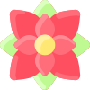 Poinsettia icon