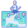 Running Track icon