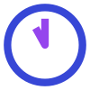 Clock eleven icon