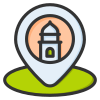 Mosque Location icon