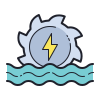 Hydroelectric icon