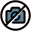 Photography not allowed in the hospital premises icon