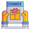 Comic-Buch icon