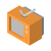 Retro TV icon