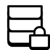 Blocca database icon