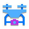 Dron con cámara icon