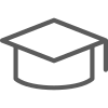 Mortarboard icon