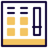 Music remixing and enhancing sampler controller unit icon