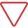 Vorfahrt beachten icon