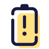 Warning Battery icon