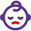 Rolling eyes for anything strange happening emoticon icon