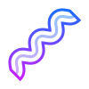 Schlangenlinie icon