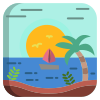 Sunset icon