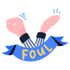 Foul icon