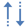 Setas Ordenadas icon