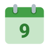 Calendar Week9 icon