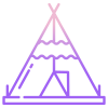 Tent icon