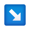 Pfeil-nach-unten-Emoji icon
