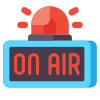 external-on-air-live-streaming-flaticons-flat-flat-icons icon