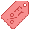 Black Friday Tag icon