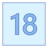 18 icon