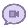 Message vidéo icon