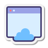 창 구름 icon
