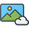 Cloud Image icon