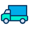 caminhão-de-entrega-externa-construção-e-ferramentas-kiranshastry-linear-cor-kiranshastry icon
