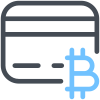 банковская карта-биткойн icon