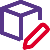 Edit product design dimension programming for 3D printing icon