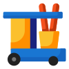 Cleaning Cart icon