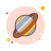 Planeta Saturno icon