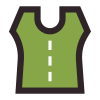 Schneidermuster T-Shirt icon